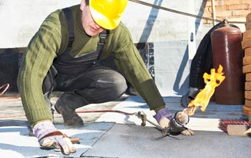 Tritlington flat roof construction